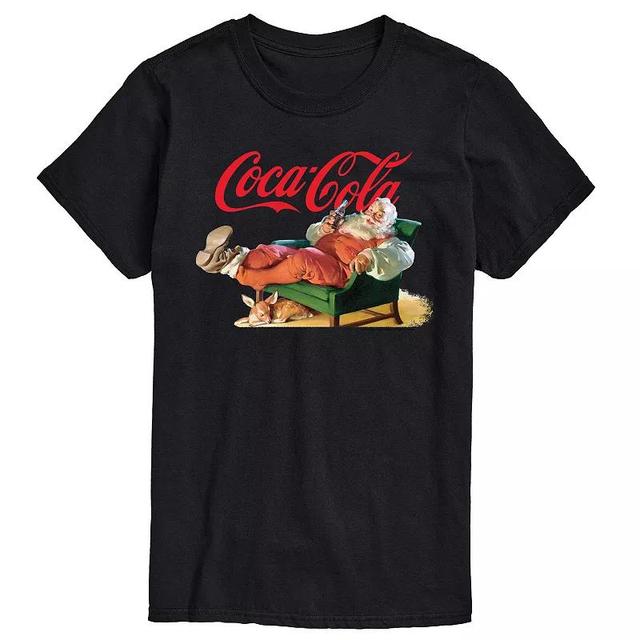 Mens CocaCola Santa Coke Tee White Product Image