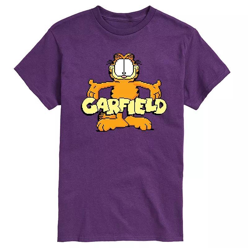 Mens Garfield Standing Logo Graphic Tee Product Image