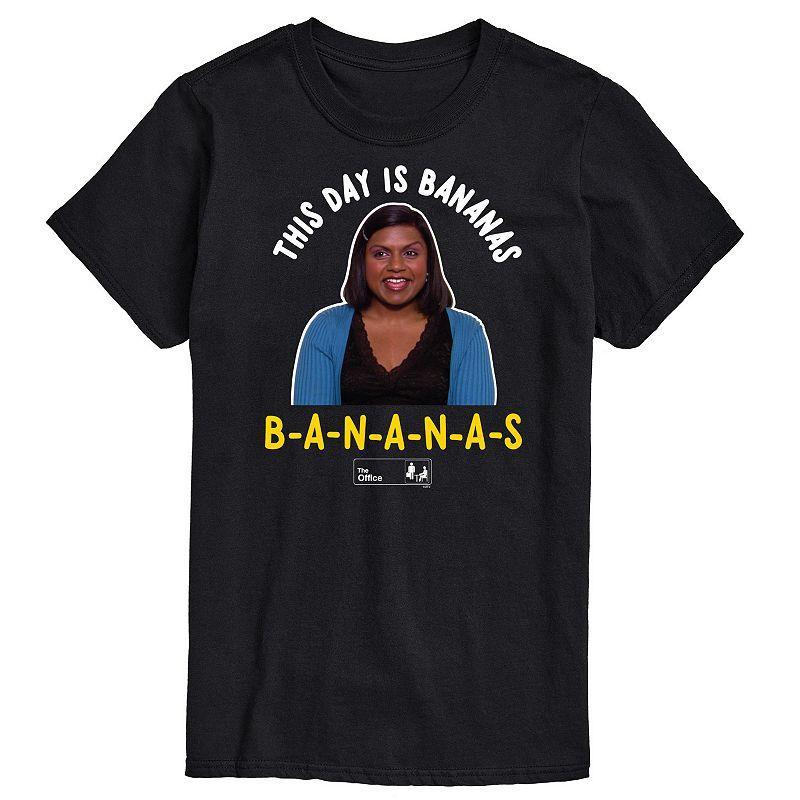 Mens The Office Kelly Day Is Bananas Tee Black Product Image