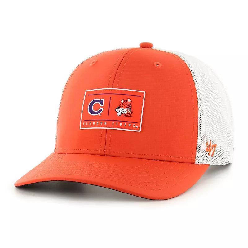 Mens 47 Brand Orange Clemson Tigers Bonita Brrr Hitch Adjustable Hat Product Image