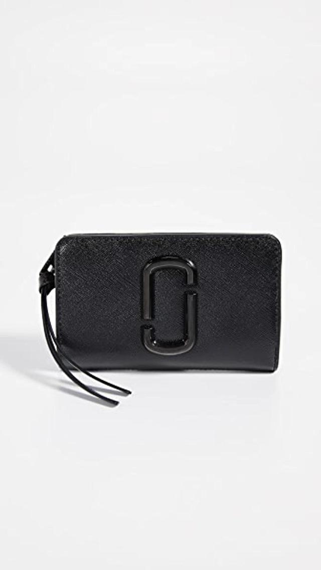 MARC JACOBS Snapshot Compact Wallet In Black Product Image