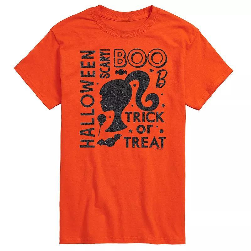 Mens Barbie Halloween Collage Graphic Tee Product Image