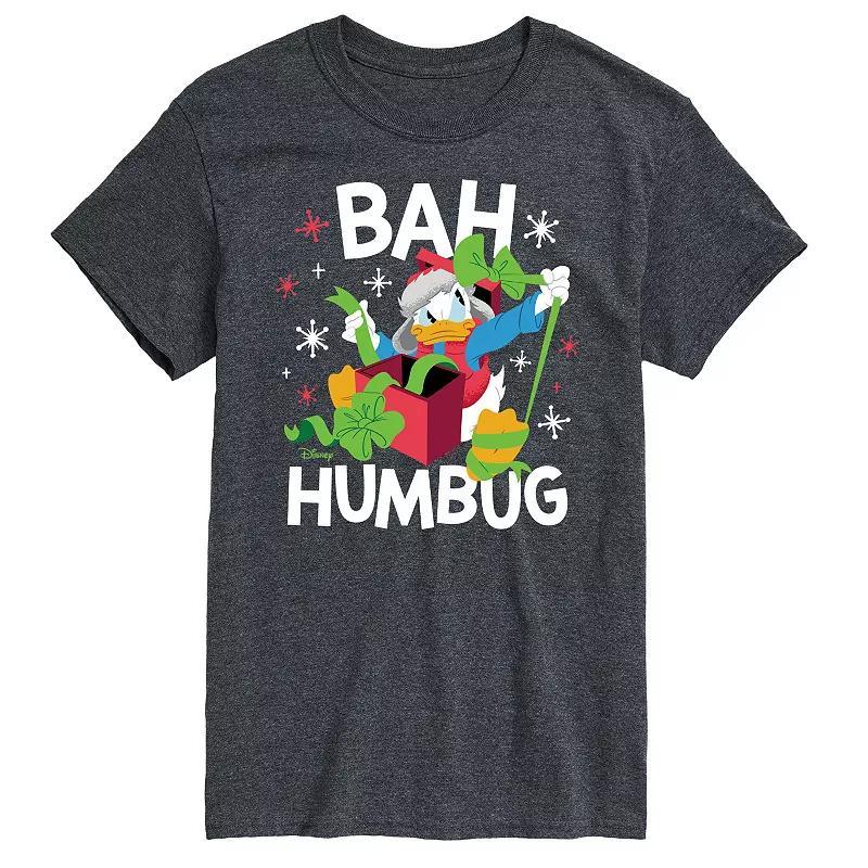 Disneys Big & Tall Donald Duck Bah Humbug Graphic Tee, Mens Product Image