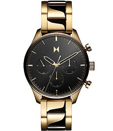 MVMT Mens Airhawk Multifunction Gold Tone Stainless Steel Bracelet Watch Product Image