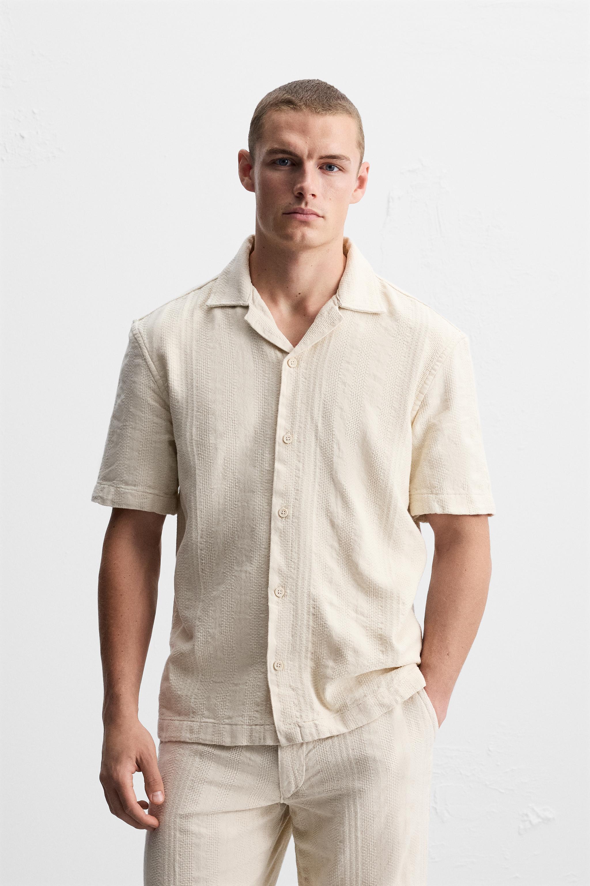 STRIPED JACQUARD SHIRT Product Image