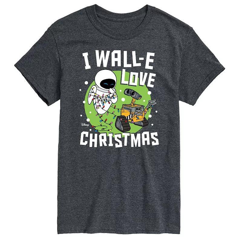 Disneys Wall-E Big & Tall Love Christmas Graphic Tee, Mens Product Image