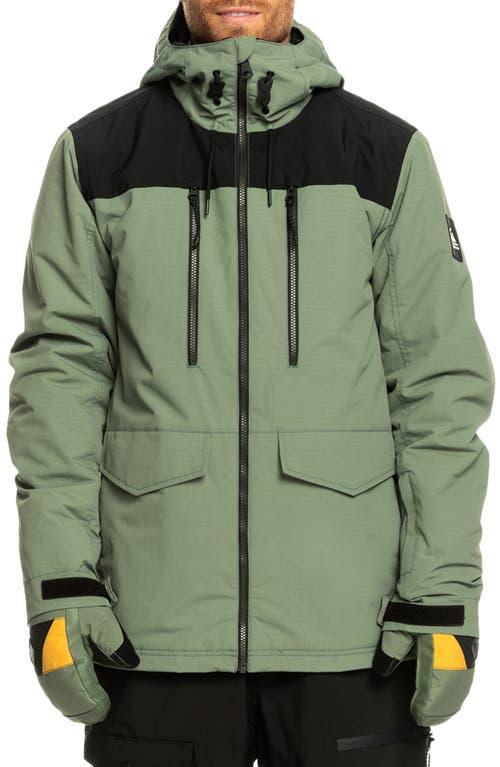 Quiksilver Mens Snow Fairbanks Hooded Jacket Product Image