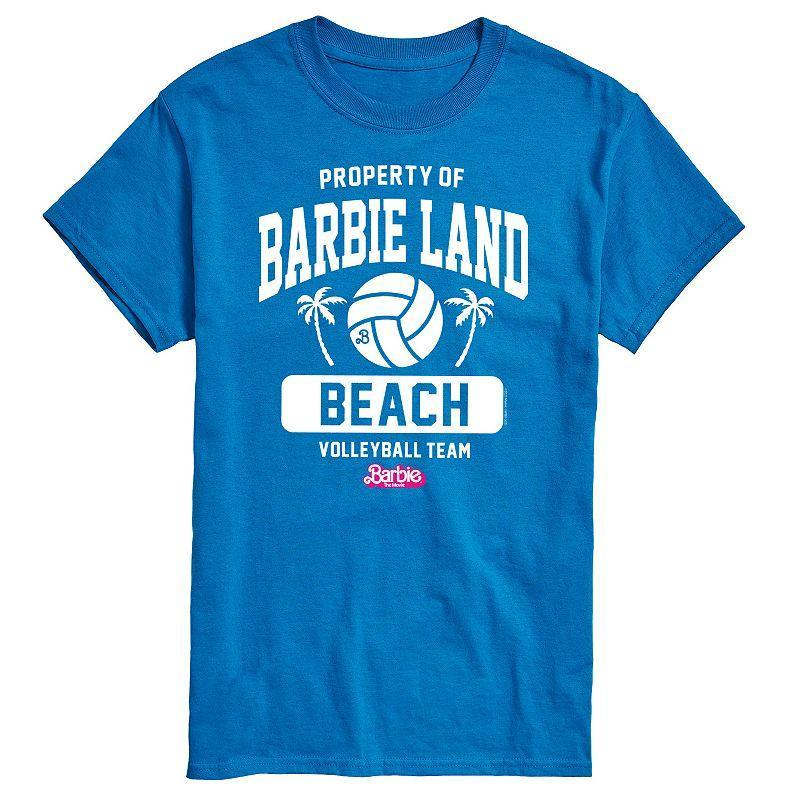 Mens Barbie Movie President Volleyball Graphic Tee Blue Product Image