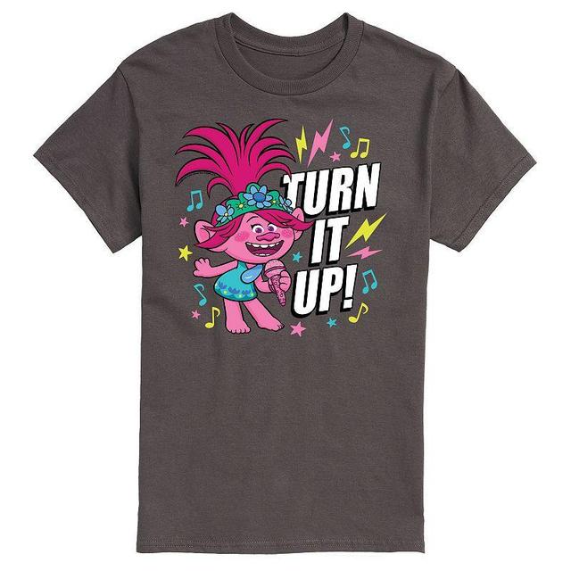 Mens Trolls Turn It Up Tee Grey Product Image