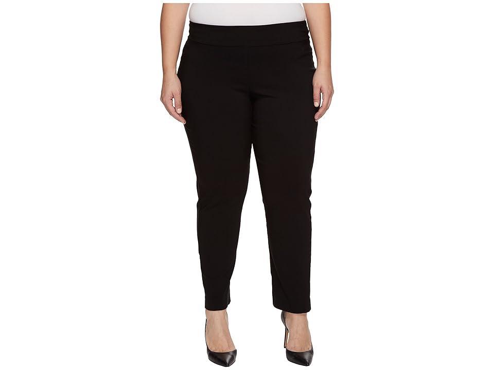 Krazy Larry Plus Size Pull-On Ankle Pants Women's Dress Pants Product Image