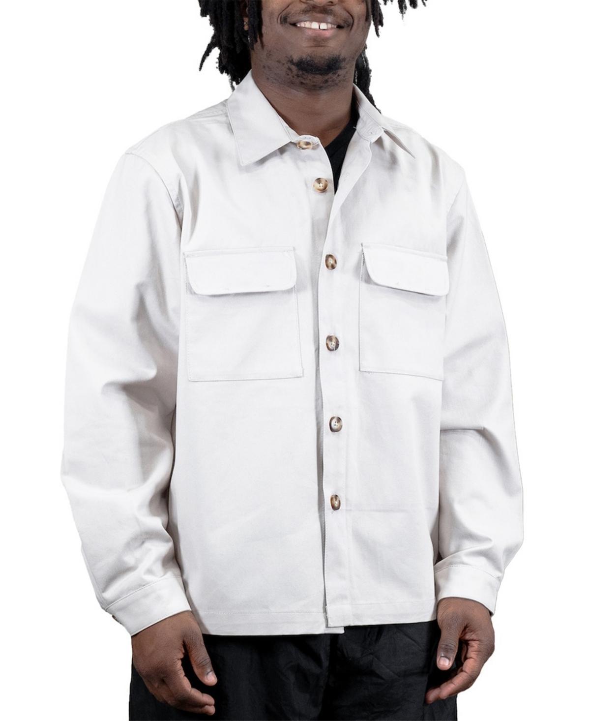 Mens Twill Utility Jacket Product Image