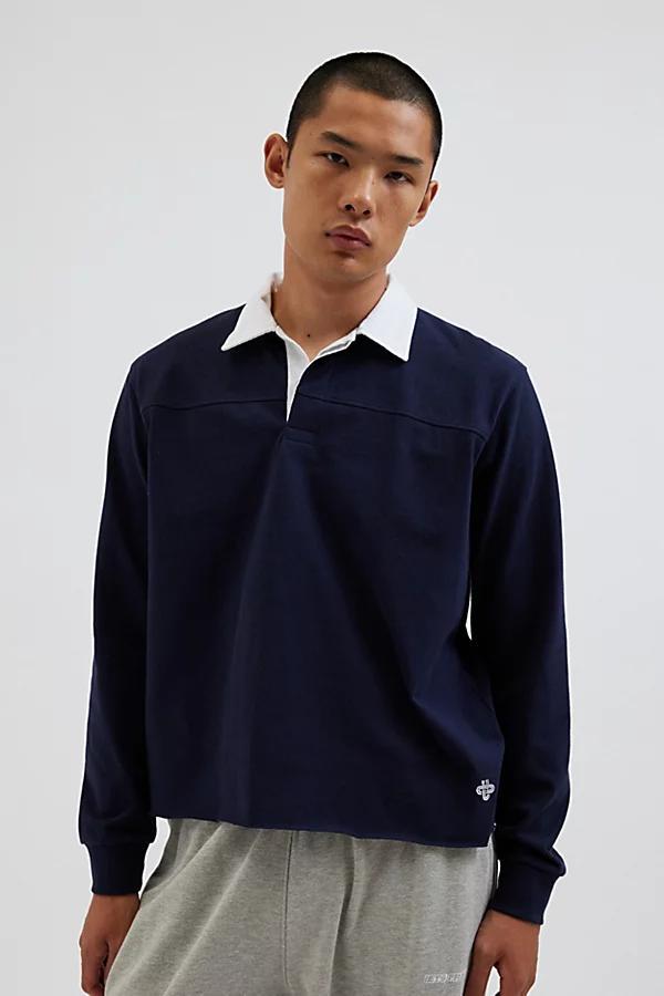 Urban Outfitters UO Richmond Quilted Rugby Shirt Top Mens at Urban Outfitters Product Image