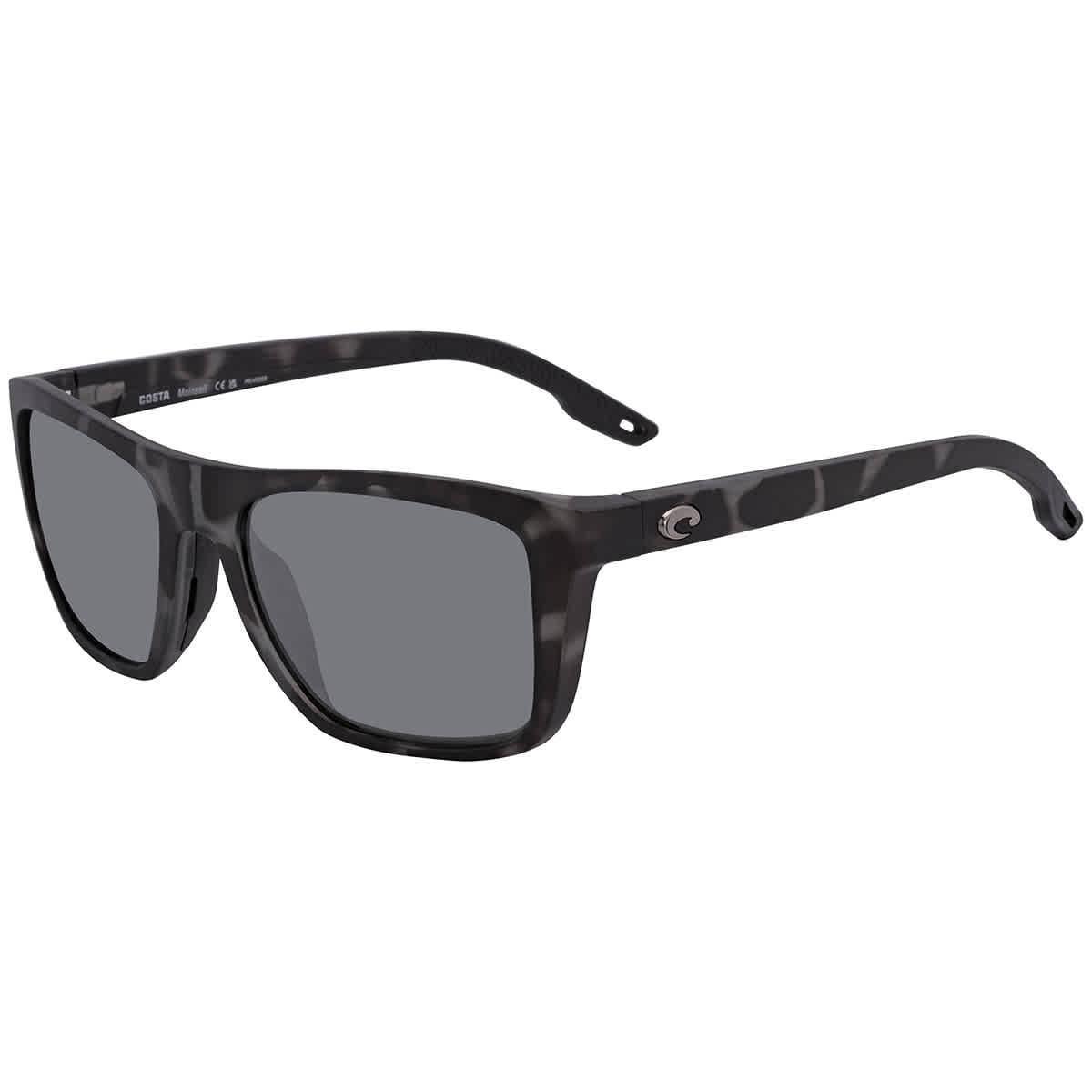 Costa Del Mar Mainsail 55mm Mirrored Polarized Rectangular Sunglasses Product Image