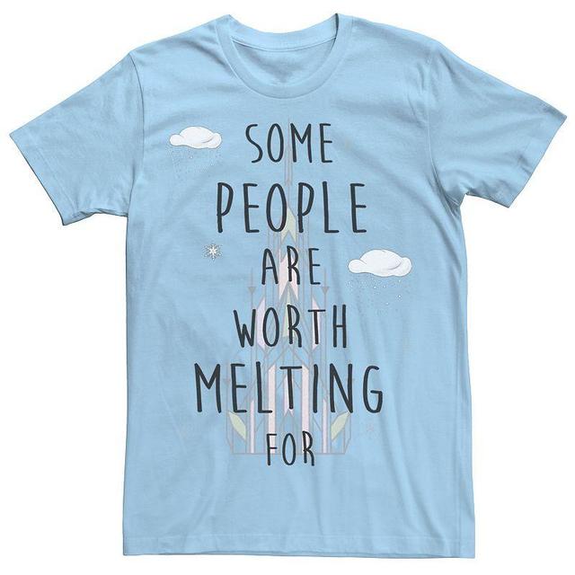 Disneys Frozen Mens Worth Melting For Tee Product Image