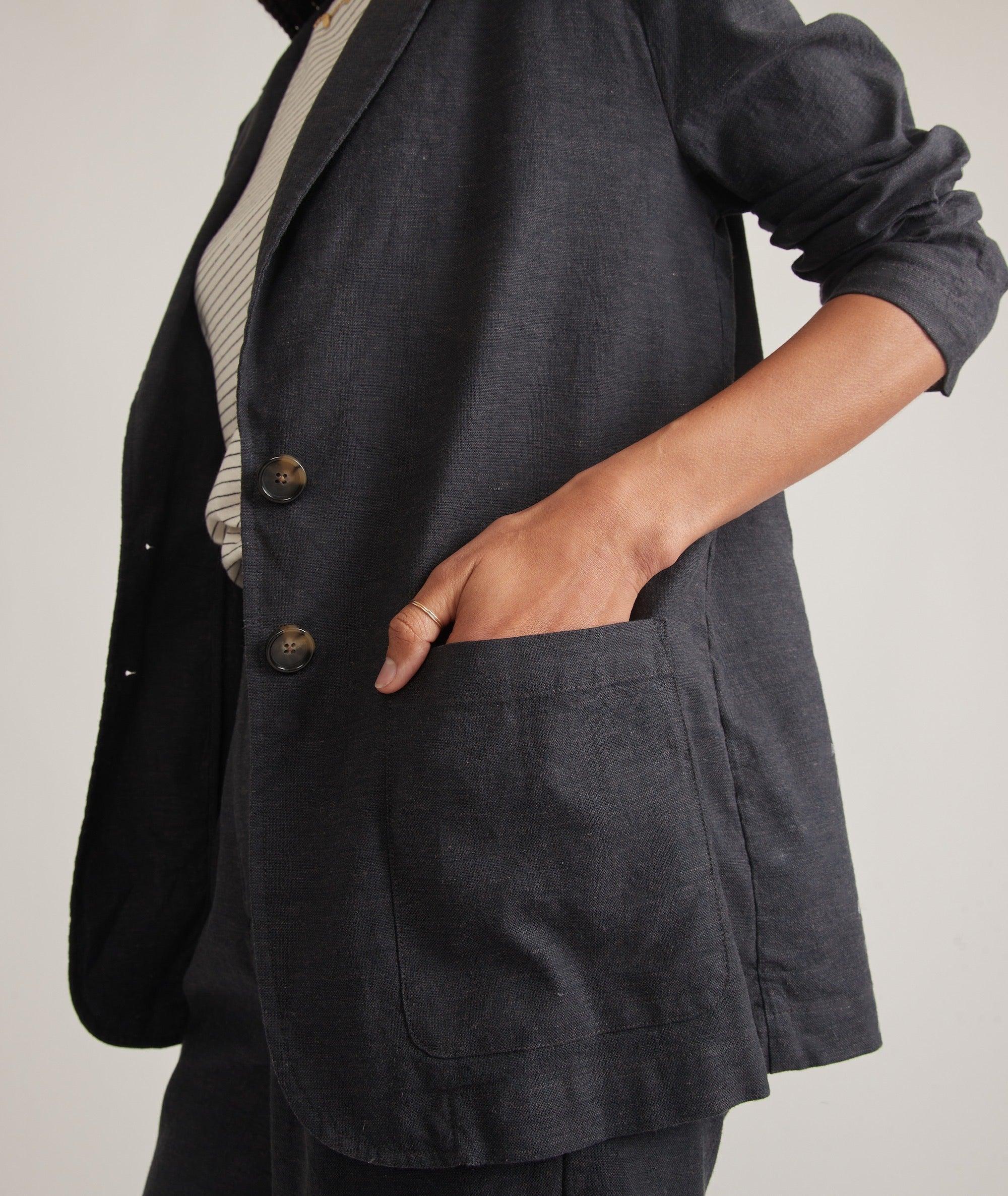 Flora Hemp Blazer Product Image