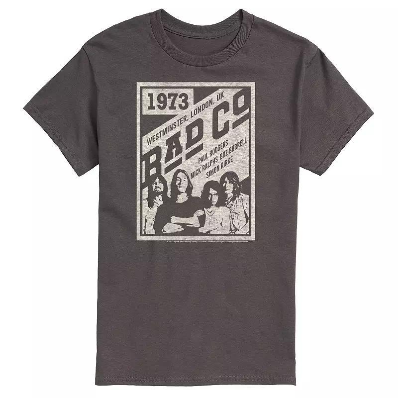 Mens Bad Company Poster Tee Grey Product Image