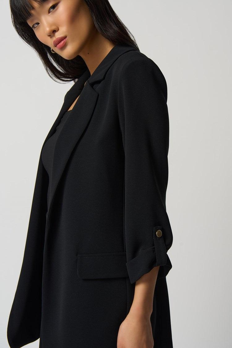 Notched Collar Blazer Product Image