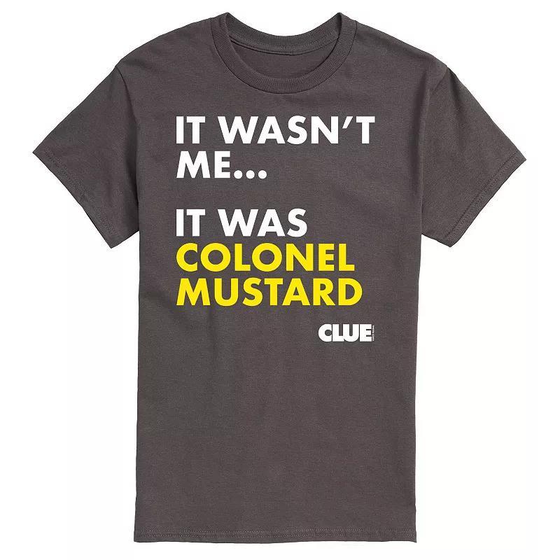 Mens Clue It Was Colonel Mustard Graphic Tee Product Image