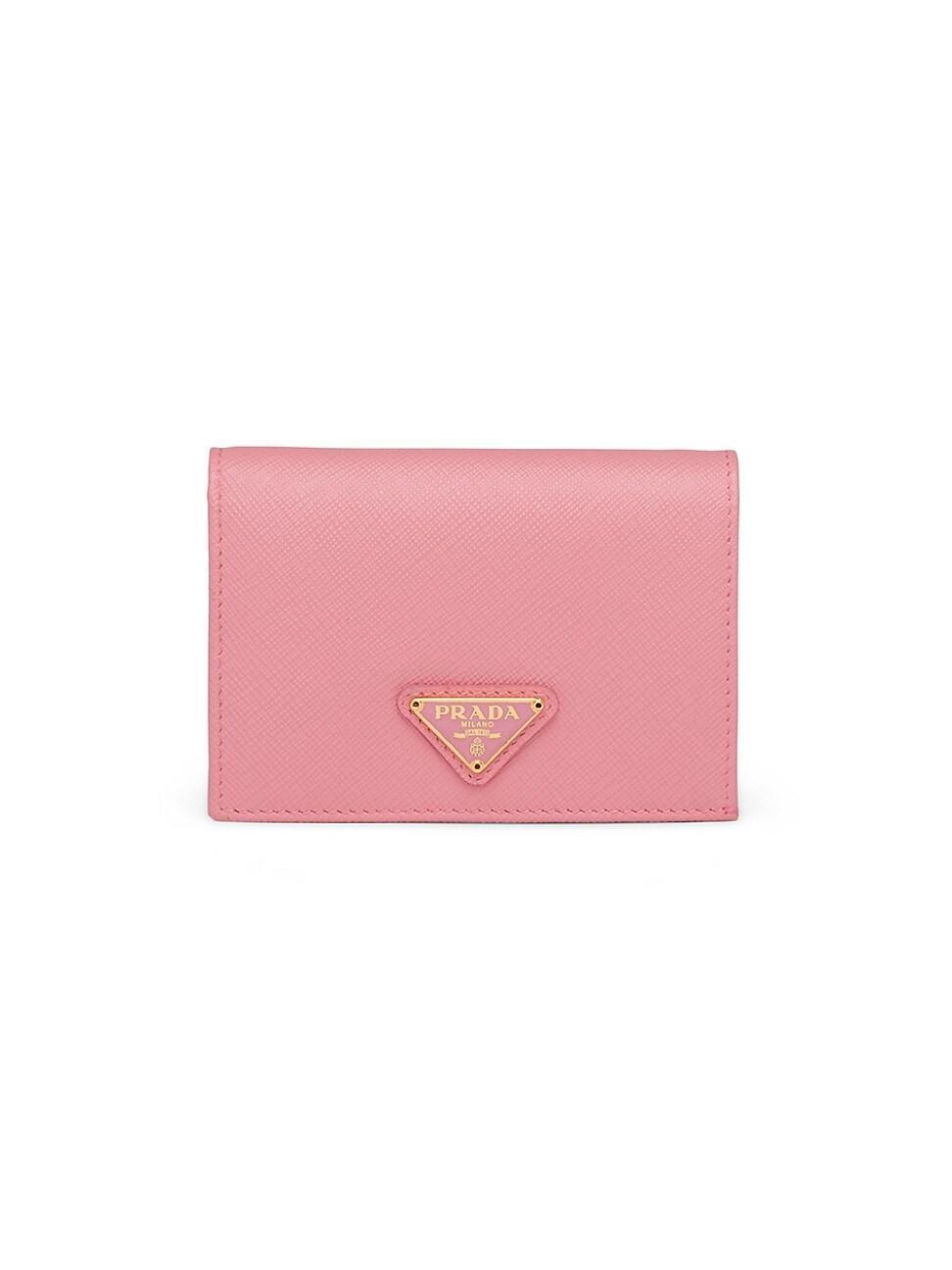 Womens Small Saffiano Leather Wallet Product Image