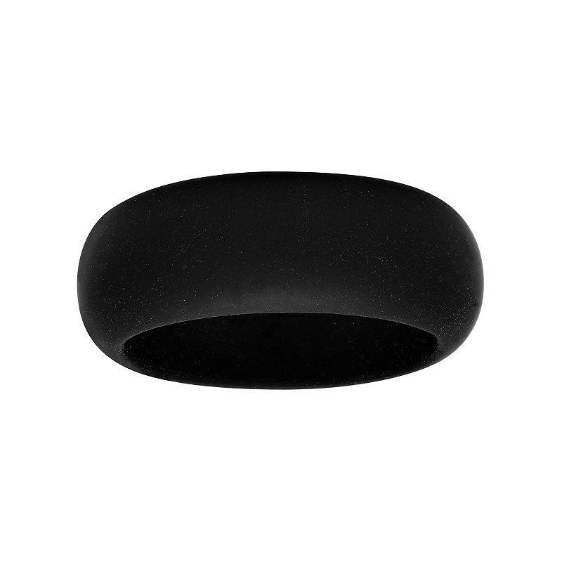 Silicone Ring, Womens Black Product Image