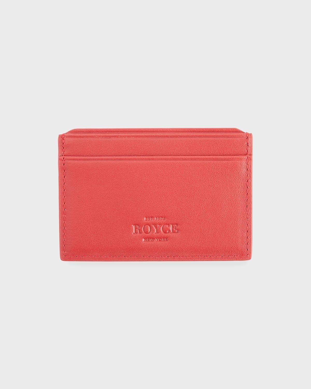 ROYCE New York RFID Leather Card Case Product Image