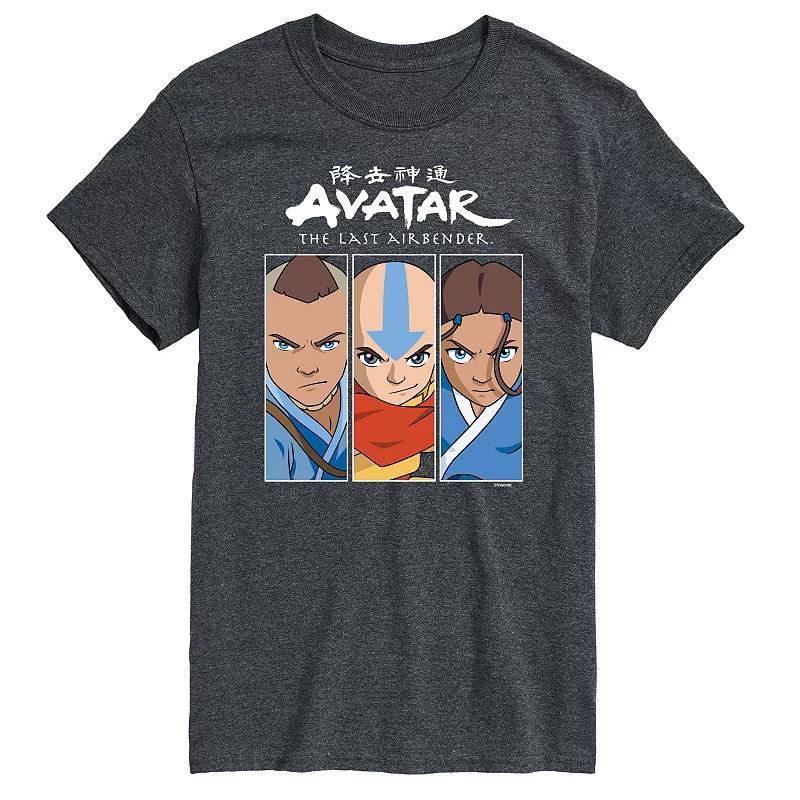 Big & Tall Avatar The Last Airbender Characters Graphic Tee, Mens Product Image