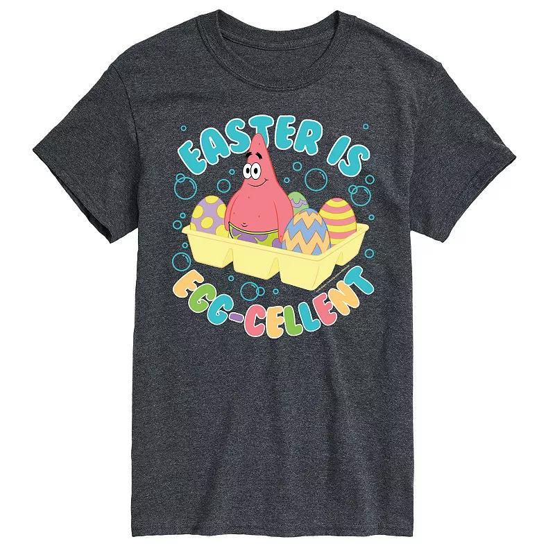 Big & Tall Nickelodeon Spongebob Squarepants Easter Egg-Celent Graphic Tee, Mens Product Image