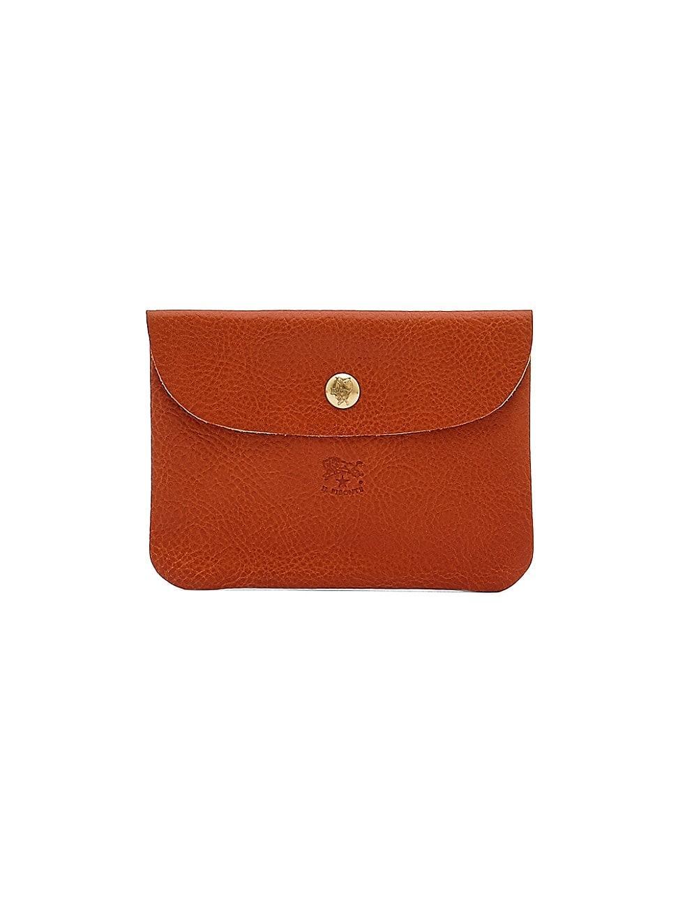 Womens Envelope Leather Card Case Product Image