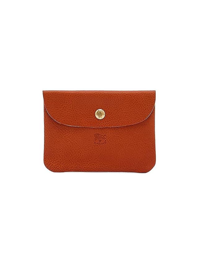 Womens Envelope Leather Card Case Product Image