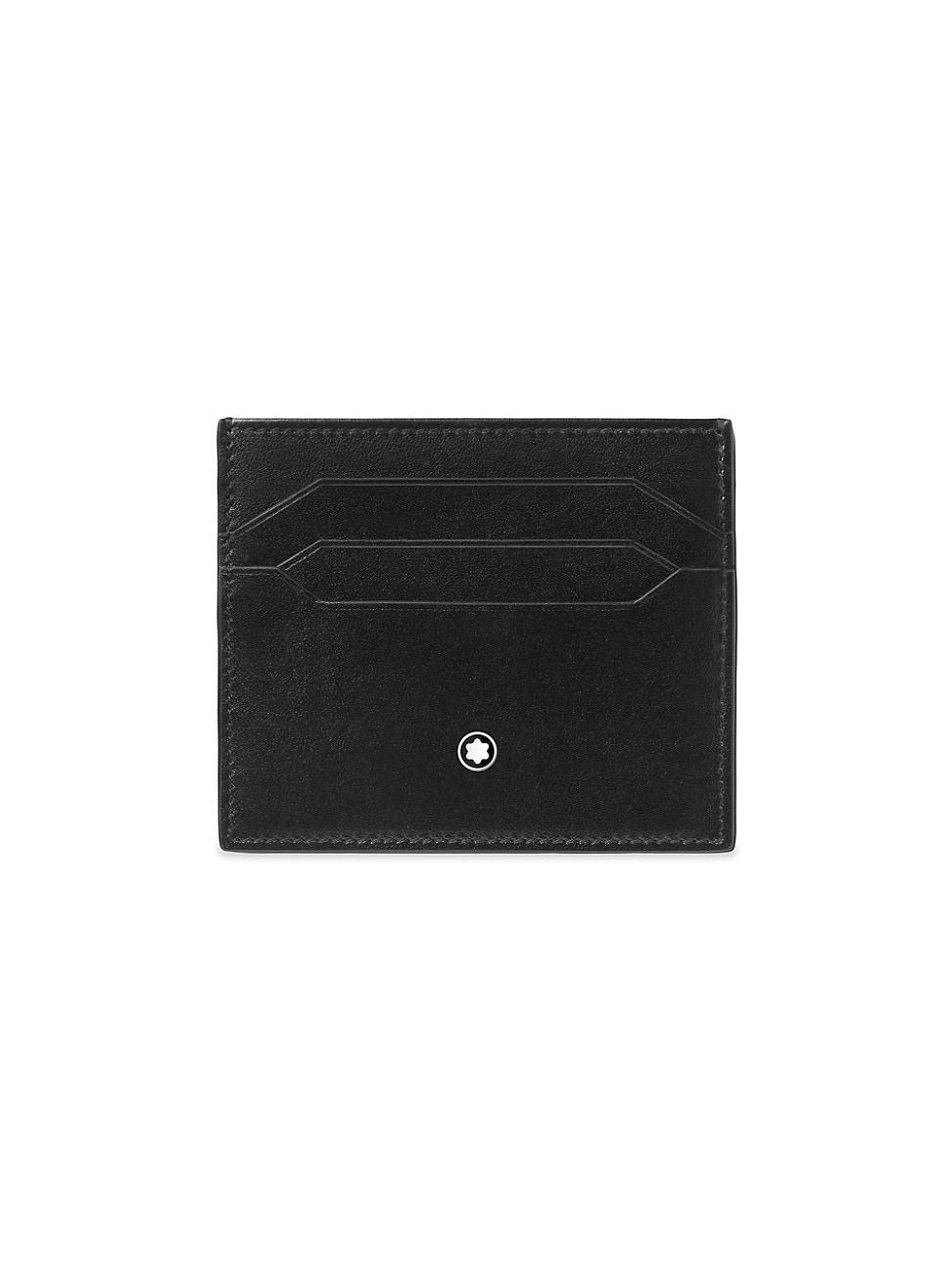 Mens Meisterstck Leather Card Holder Product Image