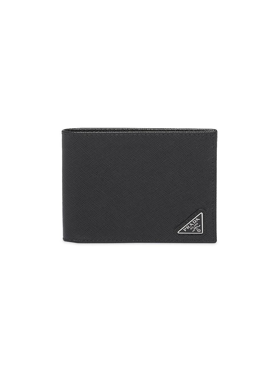 Mens Saffiano Leather Wallet Product Image