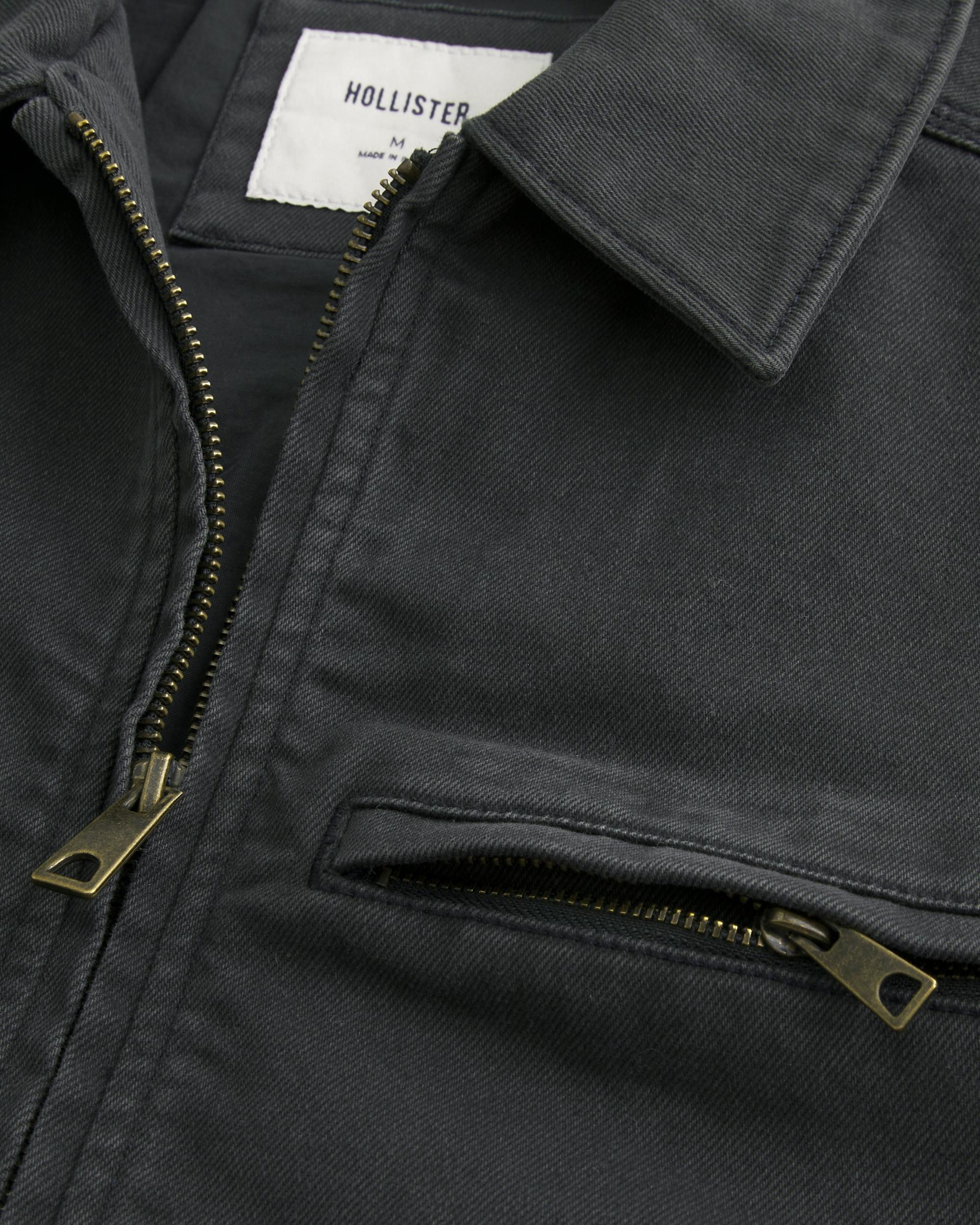 Zip-Up Workwear Jacket Product Image