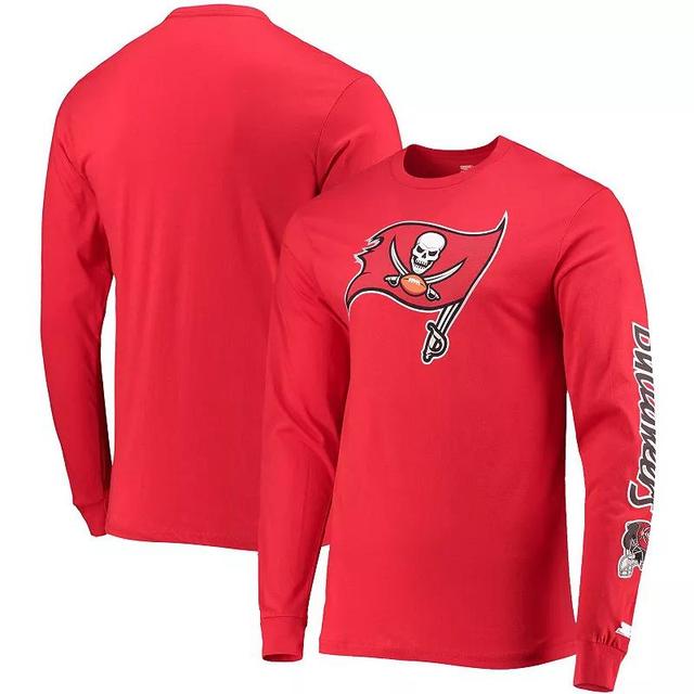 Mens Starter Tampa Bay Buccaneers Halftime Long Sleeve T-Shirt Product Image