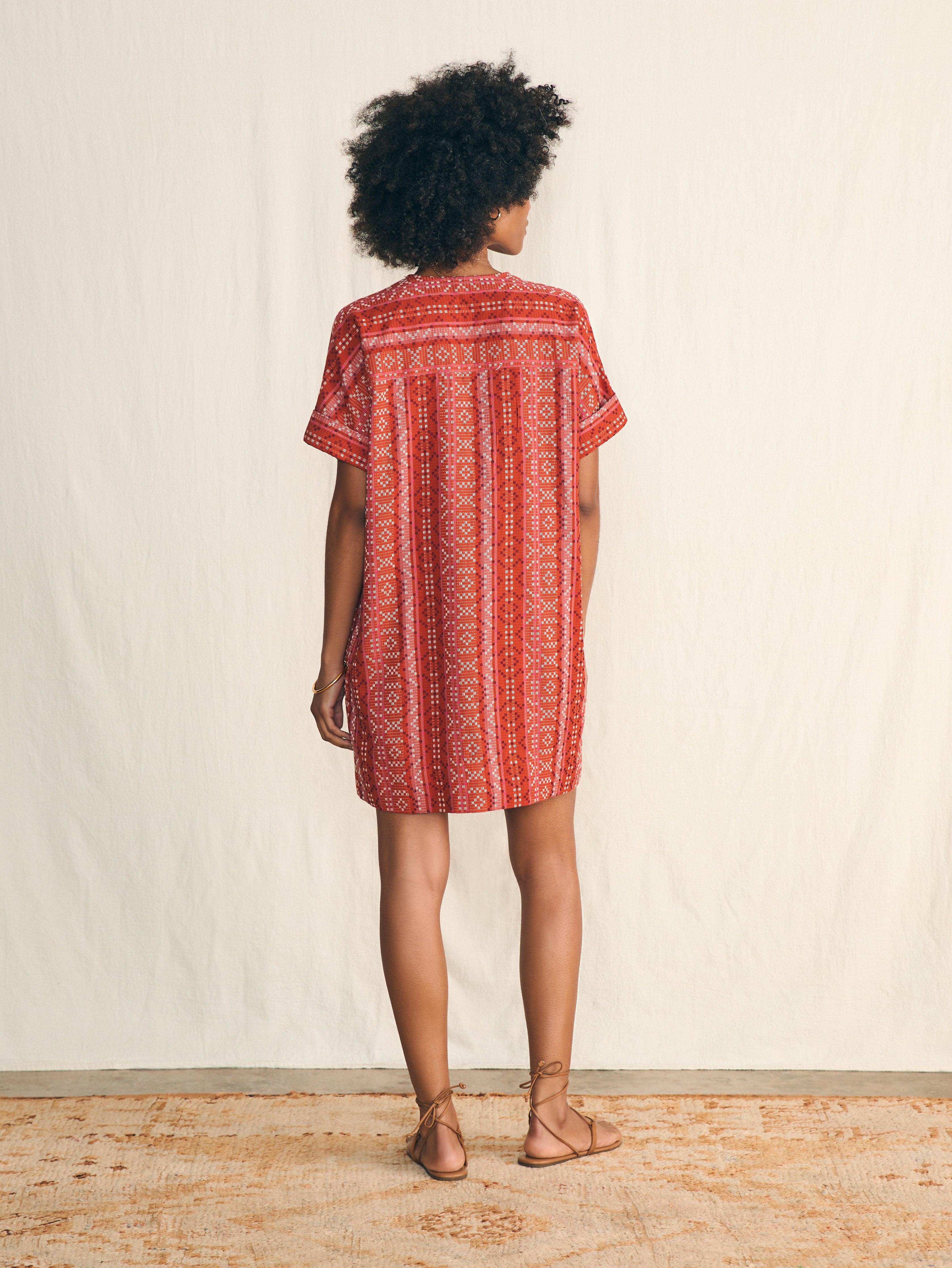 Sunset Land Sanibel Dress - Sunset Land Jacquard Female Product Image