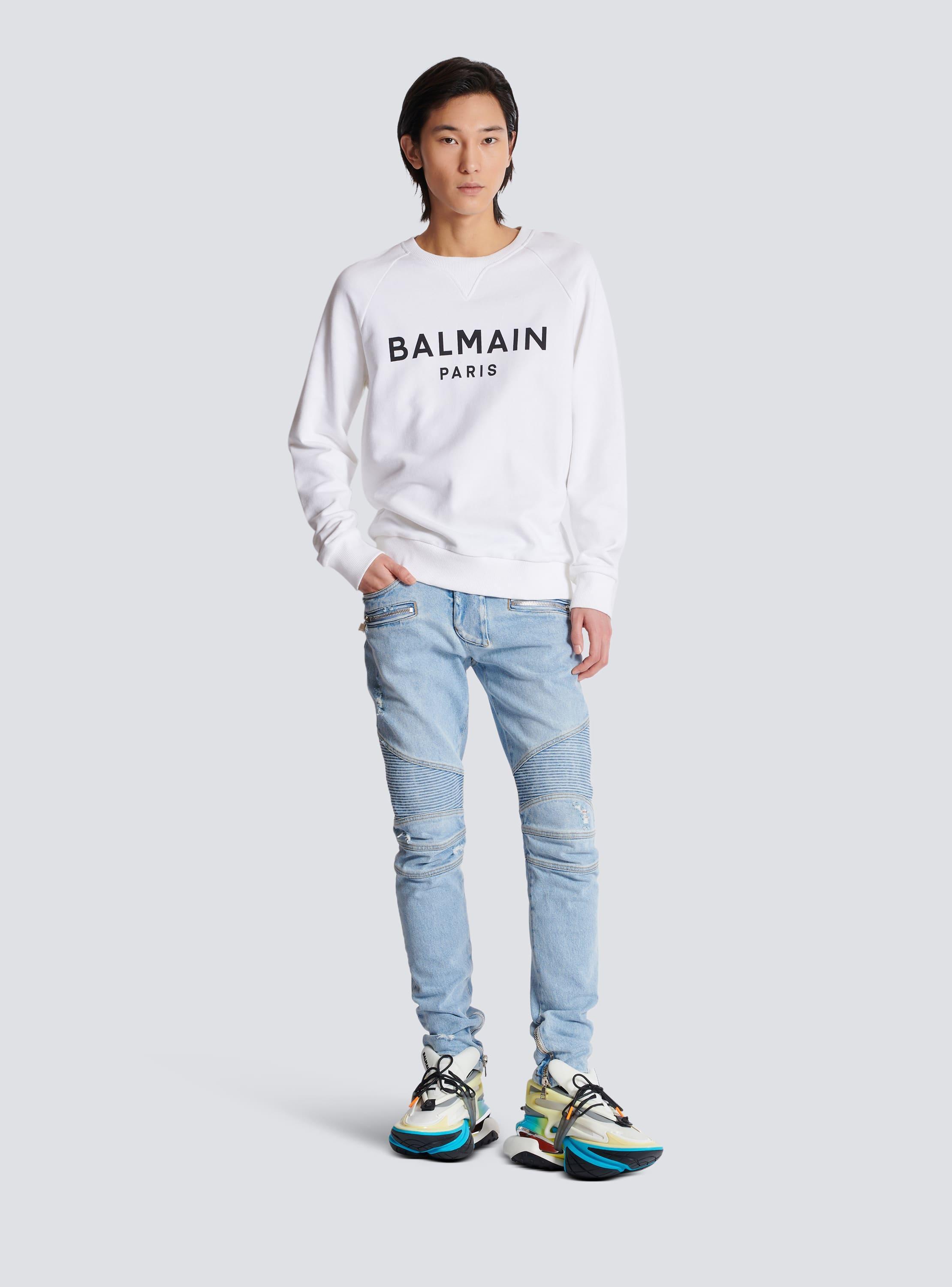 Balmain Paris printed sweatshirt Product Image