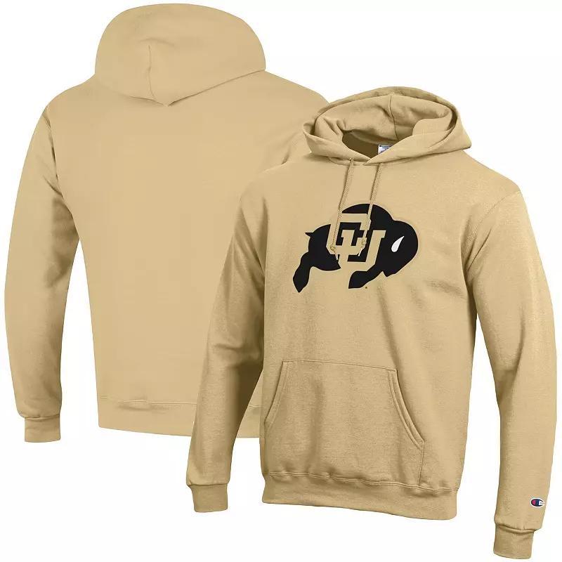 Mens Champion Colorado Buffaloes Primary Logo Powerblend Pullover Hoodie Product Image