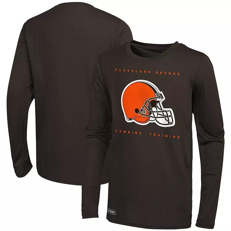 Mens Cleveland s Side Drill Long Sleeve T-Shirt Product Image