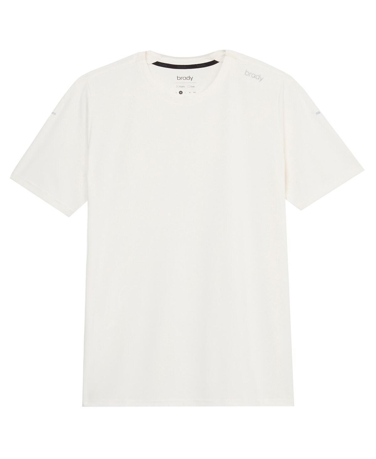 Mens Brady White Cool Touch Performance T-shirt Product Image