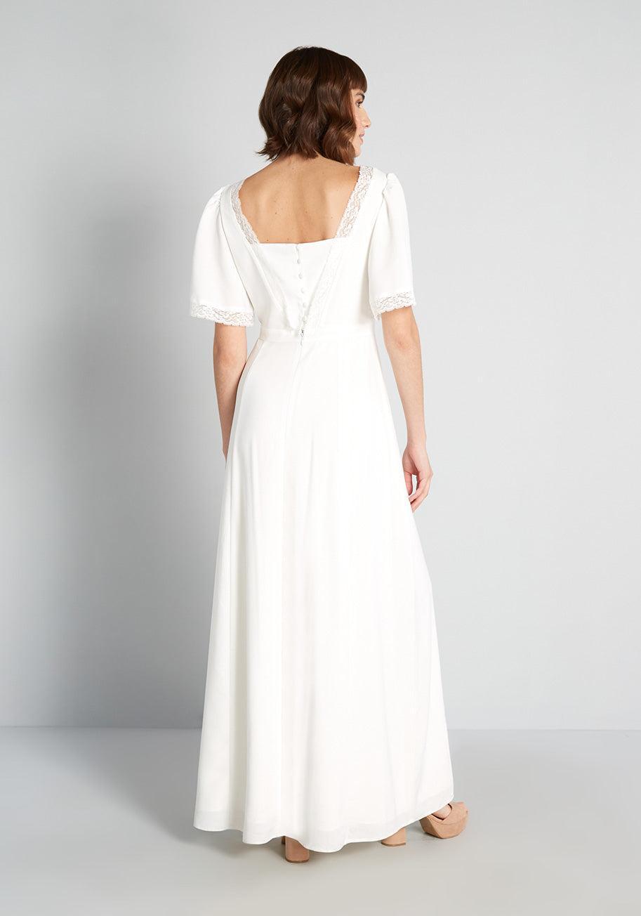 Lace You Down the Aisle Maxi Dress Product Image