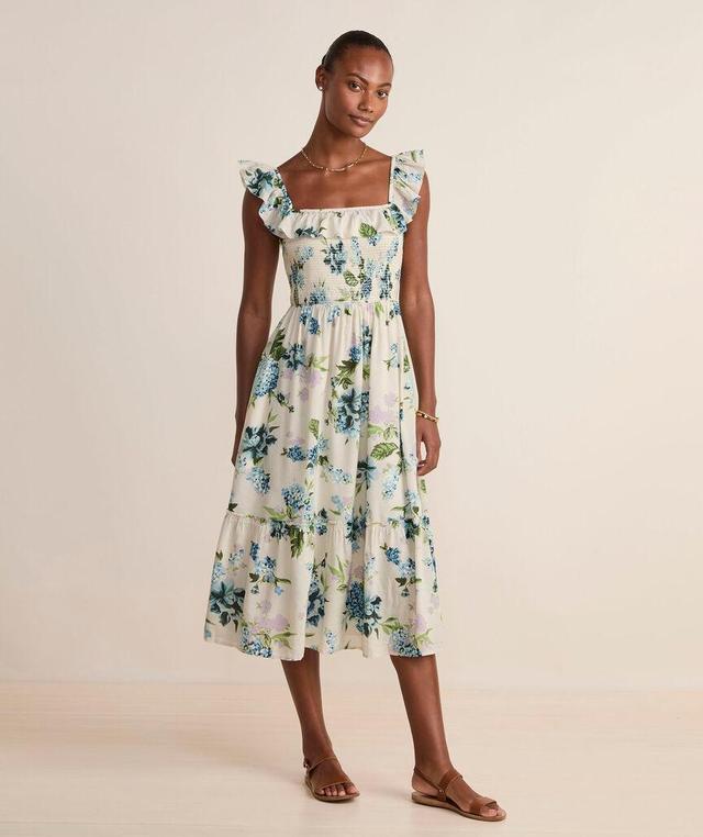 Smocked Midi Dress Product Image