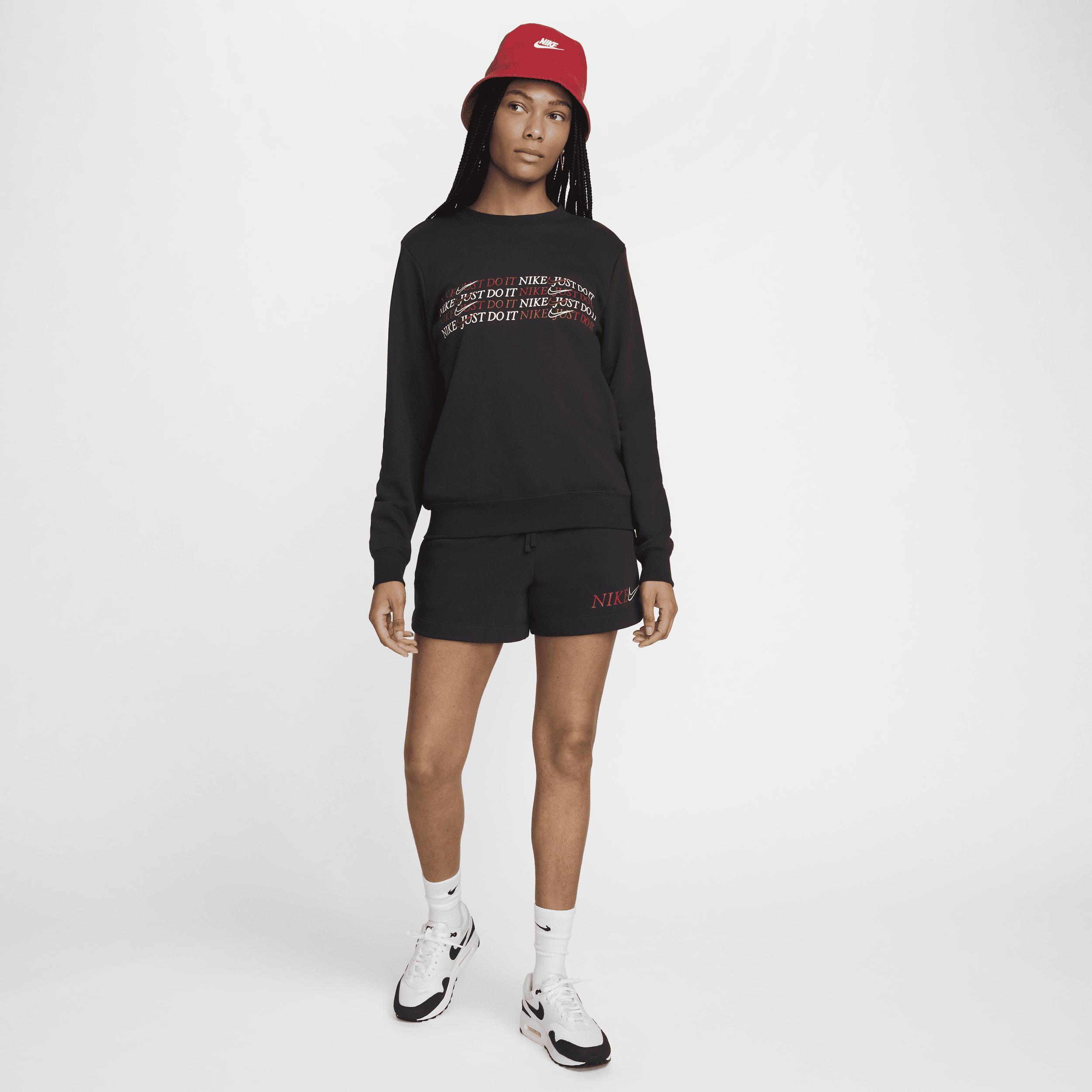 Women's Nike Sportswear Club Fleece Crew-Neck Sweatshirt Product Image