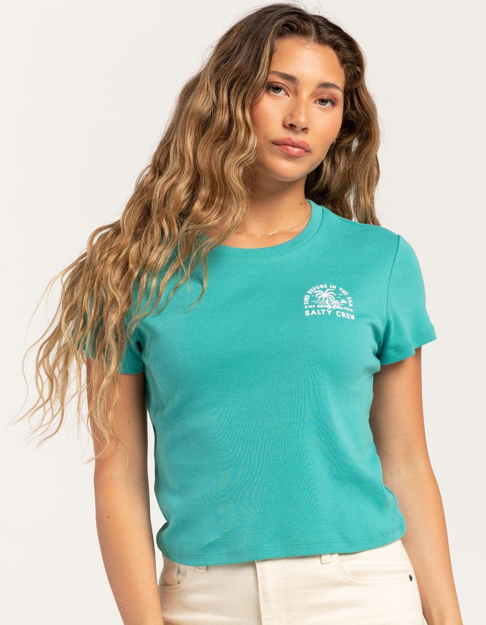 SALTY CREW Good Times Womens Baby Tee Product Image