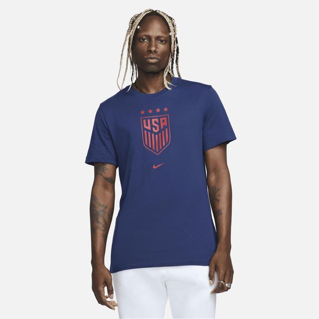 Mens Nike Navy Uswnt Crest T-shirt Product Image