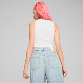 PUMA CLASSICS Women's Ribbed Crop Top Product Image