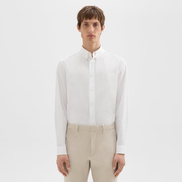 Cotton Hugh Shirt | Theory Product Image