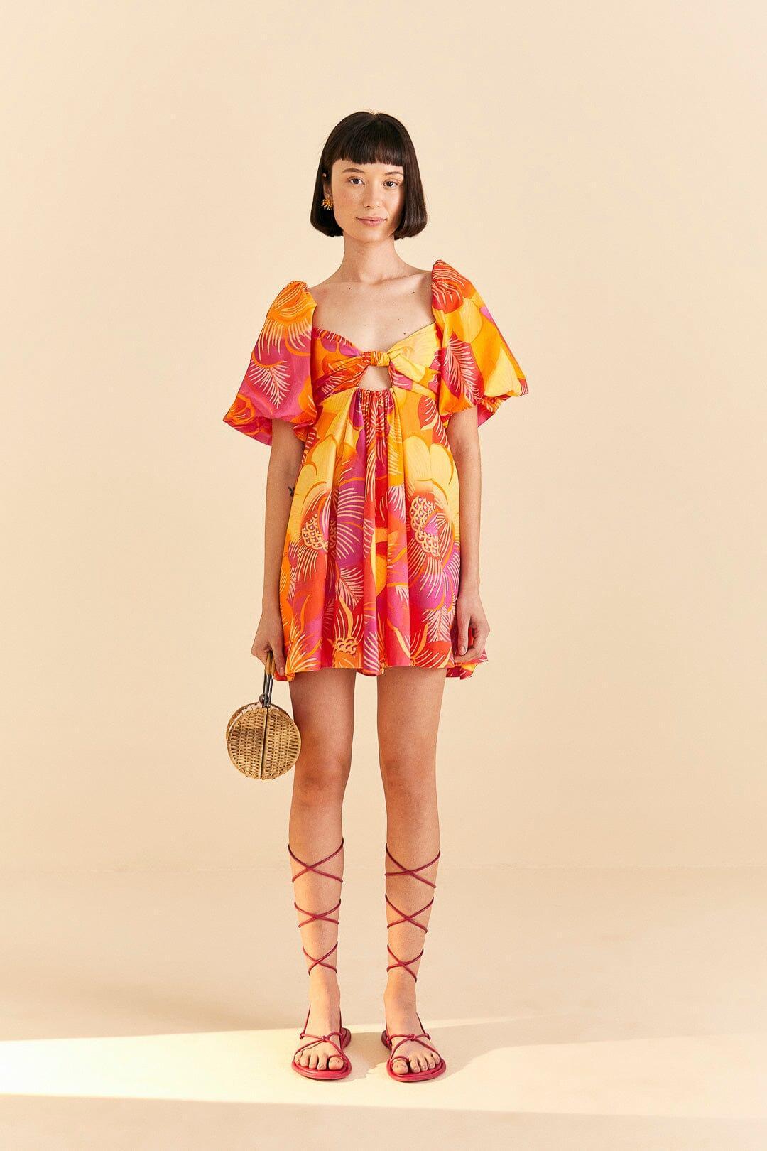 Summer Garden Ombre Mini Dress Product Image