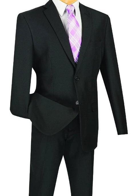 Men's Tuxedo Regular Fit Collection With Tails 3 Piece In Black Product Image