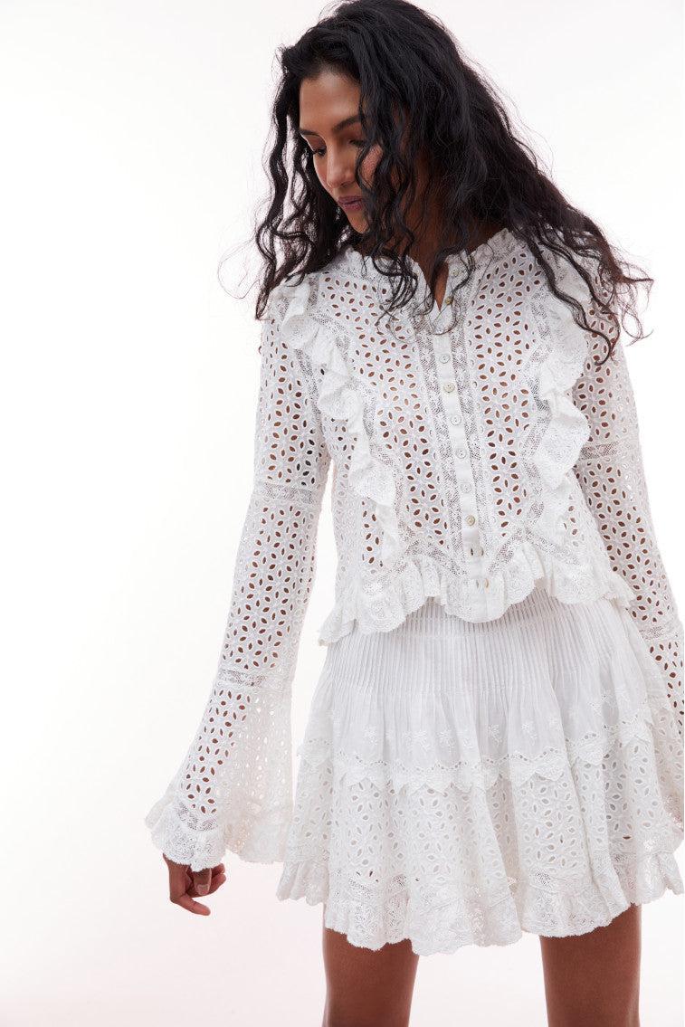 Brightlin Eyelet Blouse Product Image