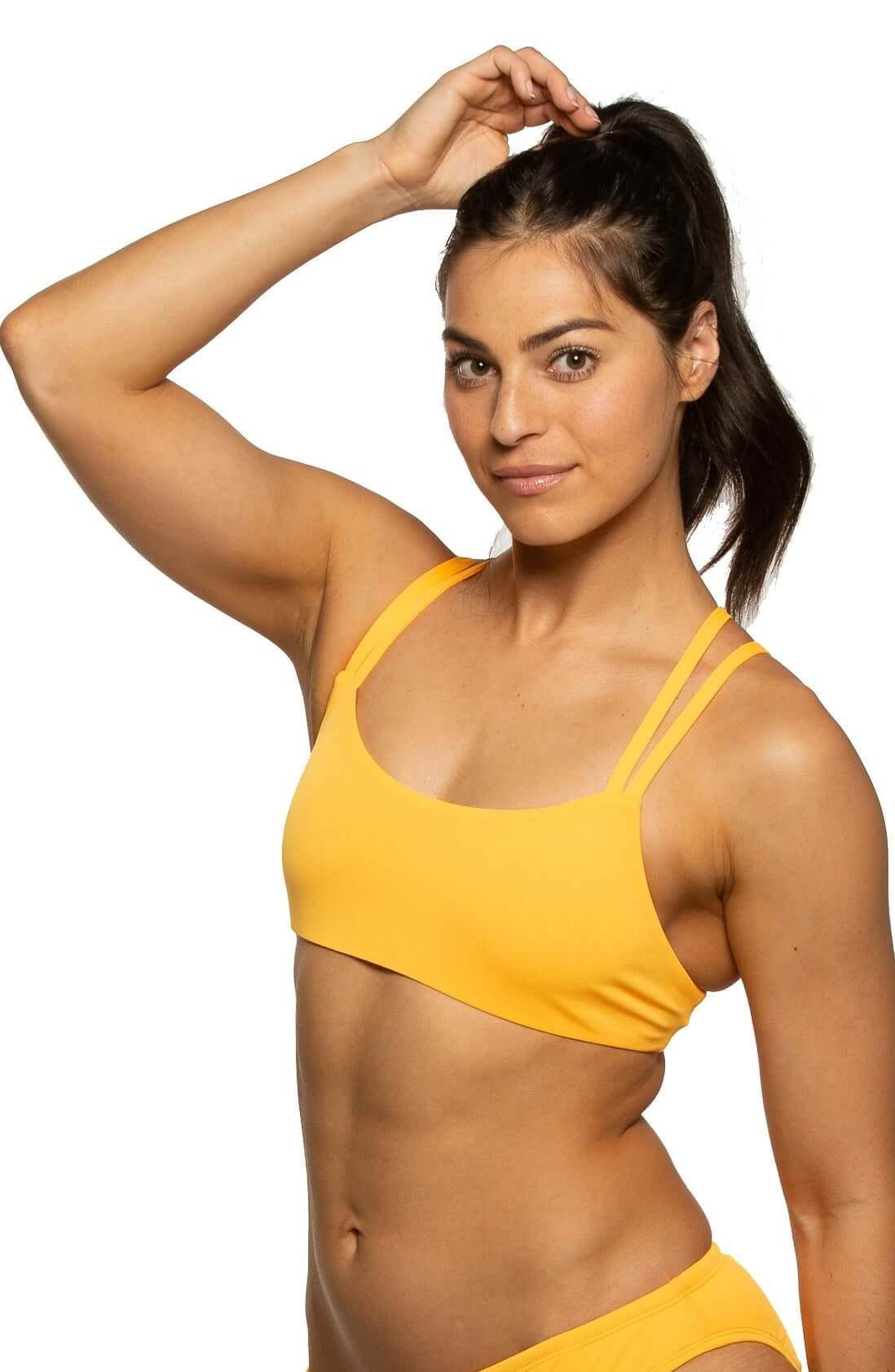 Fendrick Bikini Top - Mango Female Product Image