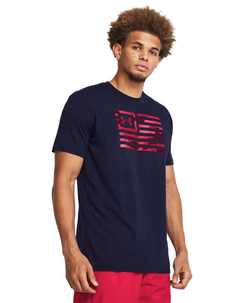 Men's UA Freedom Flag Printed T-Shirt Product Image